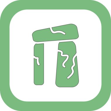 Stonehenge ikon vektör illüstrasyonu