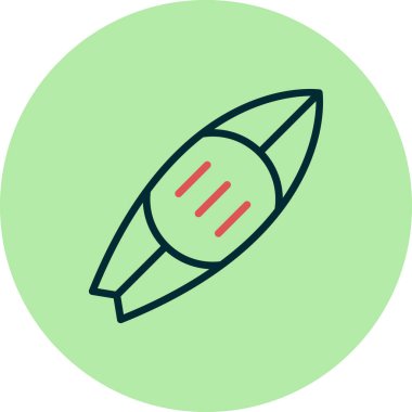 sörf tahtası simgesi vektör illüstrasyonu