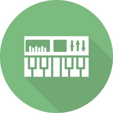 Synthesizer simge vektör çizim