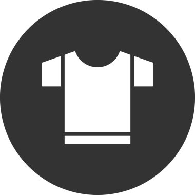 t-shirt simgesi vektör illüstrasyonu
