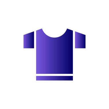 t-shirt simgesi vektör illüstrasyonu