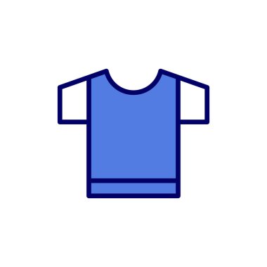 t-shirt simgesi vektör illüstrasyonu