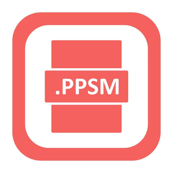 Vector Illustration Ppsm Digital File Modern Icon — Wektor stockowy