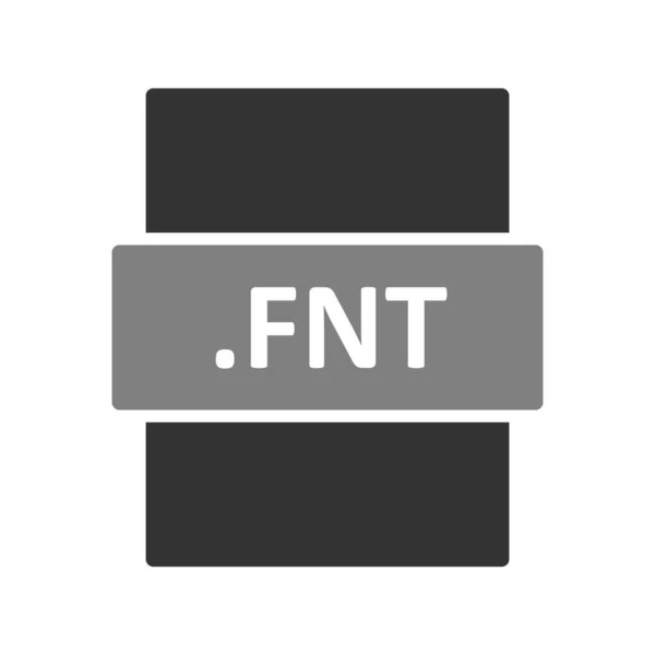 Fnt Blank Vector Illustration Seo Modern Icon — Vettoriale Stock
