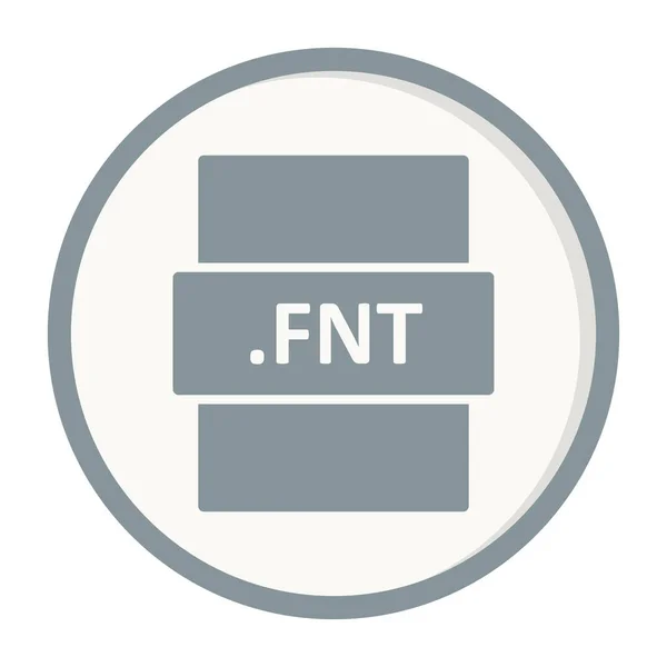 Fnt Blank Vector Illustration Seo Modern Icon — Vettoriale Stock