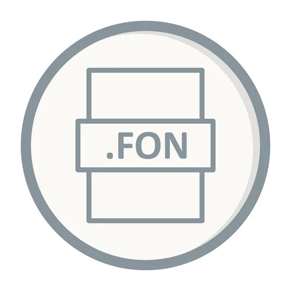 Fon Blank Vector Illustration Seo Modern Icon — Vector de stock