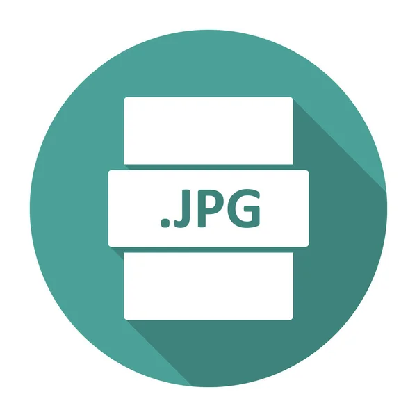 Векторная Иллюстрация Современного Иконки Jpg Файла — стоковый вектор