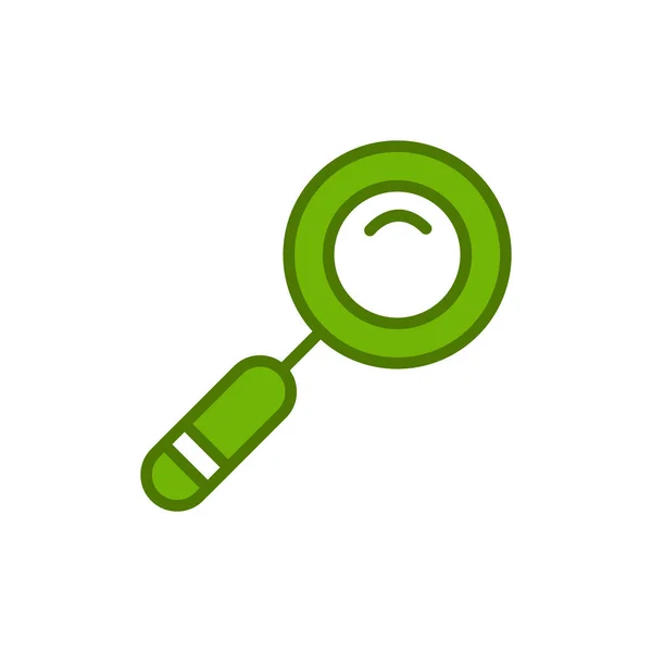 Magnifying Glass Icon Modern Vector Illustration Design —  Vetores de Stock