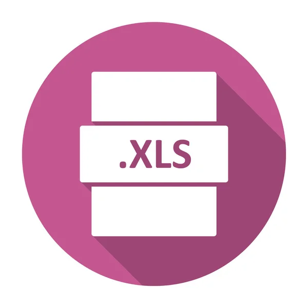 Xls File Format Icon Vector Illustration — Stockvektor