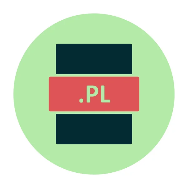 File Format Icon Vector Illustration — Archivo Imágenes Vectoriales