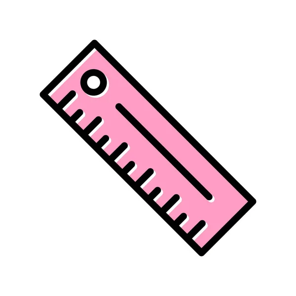 Lineal Symbol Vektor Illustration — Stockvektor