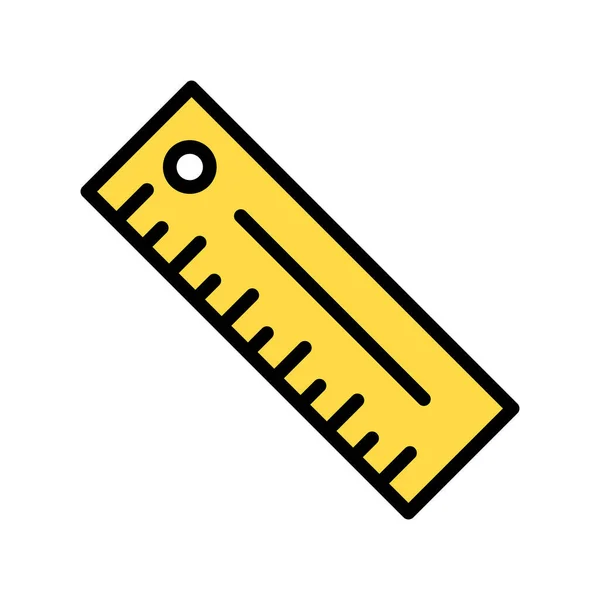 Lineal Symbol Vektor Illustration — Stockvektor