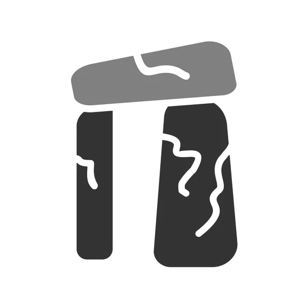Icono Stonehenge Vector Ilustración — Vector de stock