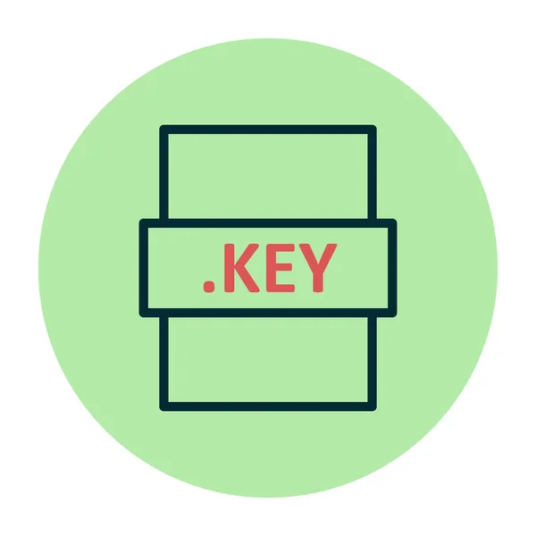 Browser Keyword Password File Icon Simple Vector Design —  Vetores de Stock