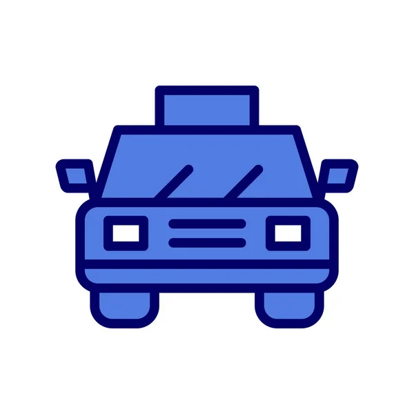 Taxi Icon Vector Illustration — Stock Vector