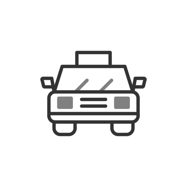 Значок Таксі Векторна Ілюстрація — стоковий вектор