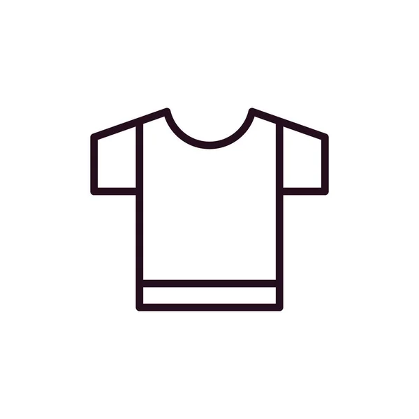 Shirt Ikon Vektor Illustration — Stock vektor