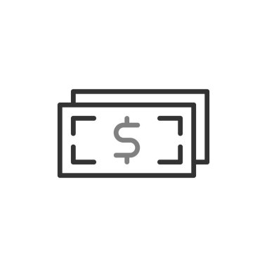 para simgesi vektör illüstrasyonu 