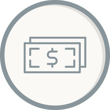 para simgesi vektör illüstrasyonu 