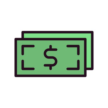 para simgesi vektör illüstrasyonu 