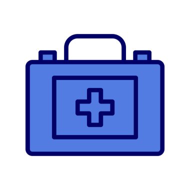 İlk yardım kiti vektör illüstrasyonu 