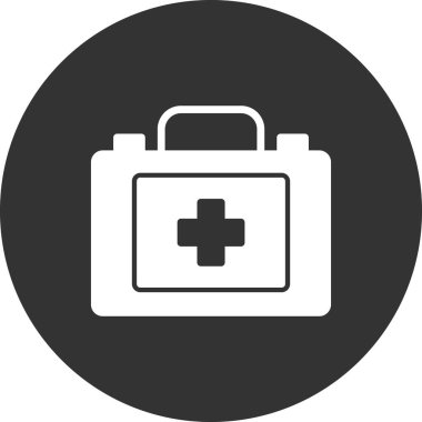 İlk yardım kiti vektör illüstrasyonu