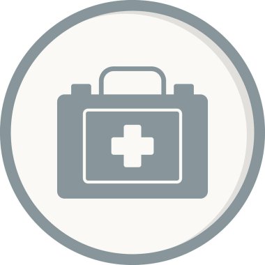 İlk yardım kiti vektör illüstrasyonu