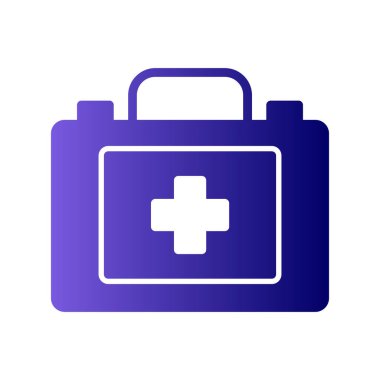 İlk yardım kiti vektör illüstrasyonu