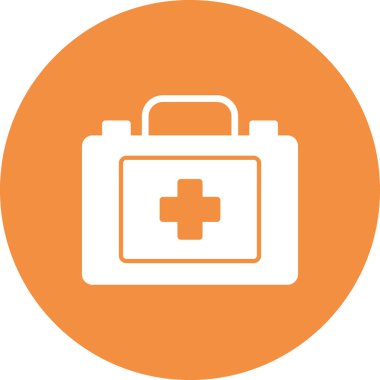 İlk yardım kiti vektör illüstrasyonu