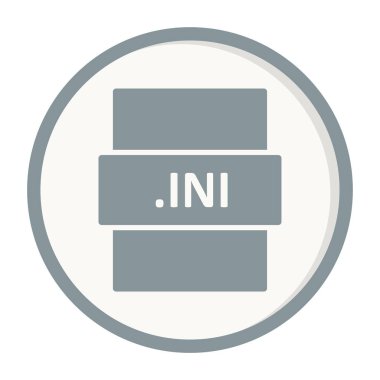 dosya biçimi simgesi, vektör illüstrasyonu