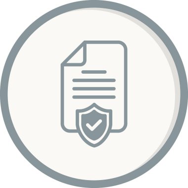 Sigorta simgesi vektör resimleme arkaplanı 