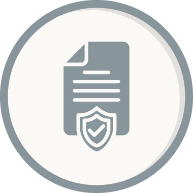 Sigorta simgesi vektör resimleme arkaplanı 