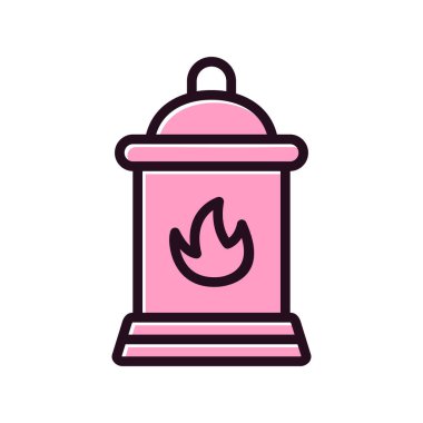 Fener simgesinin vektör illüstrasyonu