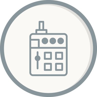 Fırlatma rampasının vektör illüstrasyonu