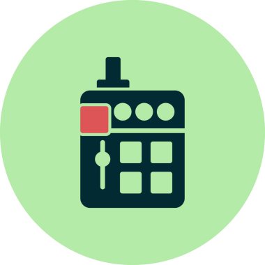 Fırlatma rampasının vektör illüstrasyonu