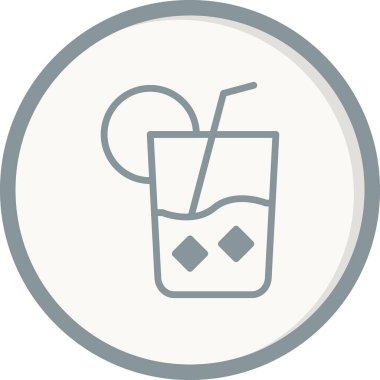 Limonata simge vektör resimleme arkaplanı 