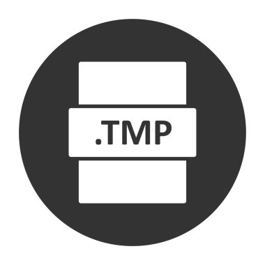 dosya biçimi simgesi, vektör illüstrasyonu