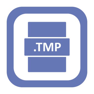 dosya biçimi simgesi, vektör illüstrasyonu