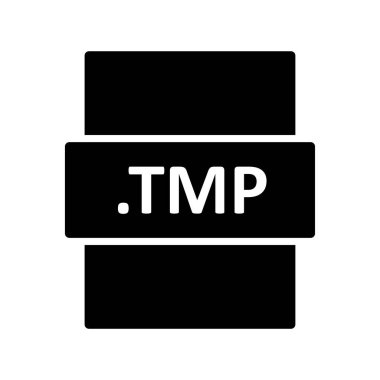 dosya biçimi simgesi, vektör illüstrasyonu