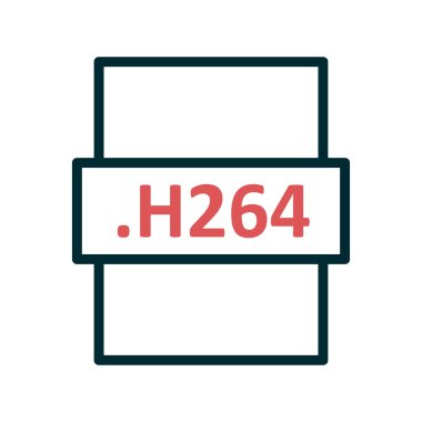 dosya biçimi simgesi, vektör illüstrasyonu