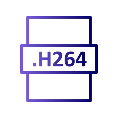 dosya biçimi simgesi, vektör illüstrasyonu