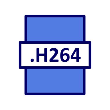 dosya biçimi simgesi, vektör illüstrasyonu