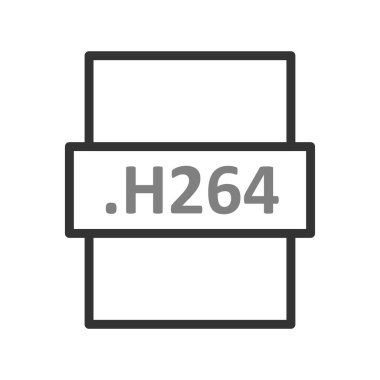 dosya biçimi simgesi, vektör illüstrasyonu