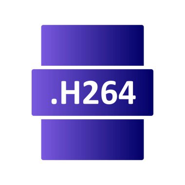 dosya biçimi simgesi, vektör illüstrasyonu