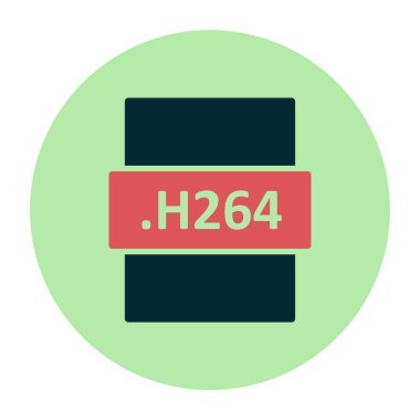 dosya biçimi simgesi, vektör illüstrasyonu