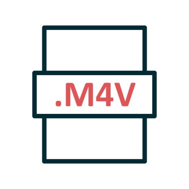 dosya biçimi simgesi, vektör illüstrasyonu