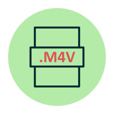 dosya biçimi simgesi, vektör illüstrasyonu