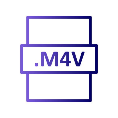 dosya biçimi simgesi, vektör illüstrasyonu