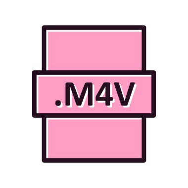 dosya biçimi simgesi, vektör illüstrasyonu