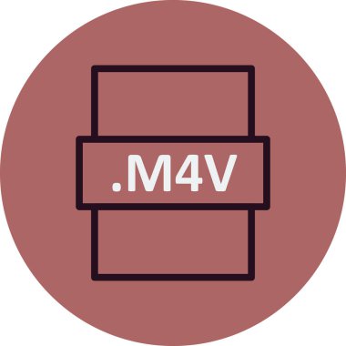 dosya biçimi simgesi, vektör illüstrasyonu